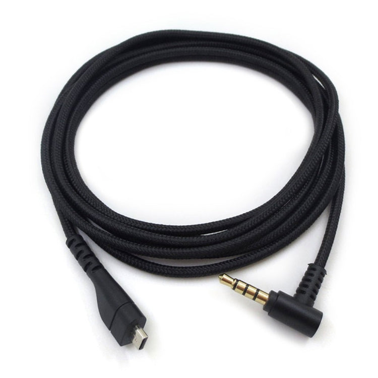 ZS0135 For SteelSeries Arctis 3 / 5 / 7 Earphone Audio Cable, Cable Length: 2m, Audio Cable Black, Audio Cable Silver – Durable Build, Easy to Use