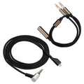 ZS0135 2 in 1 For SteelSeries Arctis 3 / 5 / 7 Earphone Audio Cable + Earphone Adapter Cable Set, Audio Cable + Adapter Cable – Durable Build, Easy to Use Audio Cable + Adapter Cable