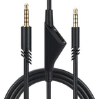 ZS0175 For Logitech Astro A10 / A40 / A30 3.5mm Male to Male Volume Adjustable Earphone Audio Cable, Cable Length: 2m – Durable Build, Easy to Use, For Logitech Astro A10 2m For Logitech Astro A10 2m