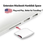 Micro SD / TF Card to SD Adapter for MacBook Air / Pro, Support up to...