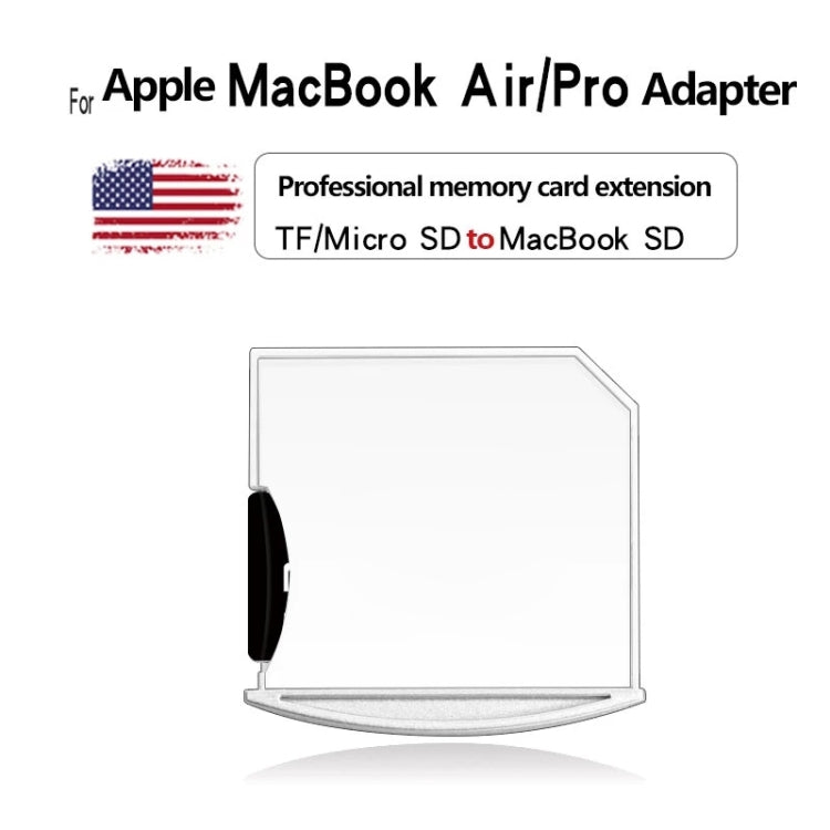 Micro SD / TF Card to SD Adapter for MacBook Air / Pro, Support up to...