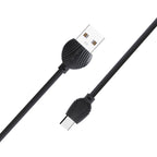 awei CL-62 2 in 1 2.5A USB-C / Type-C Charging + Transmission Aluminum Alloy Double-sided Insertion Data Cable, Length: 1m – Aluminum Alloy, TPU