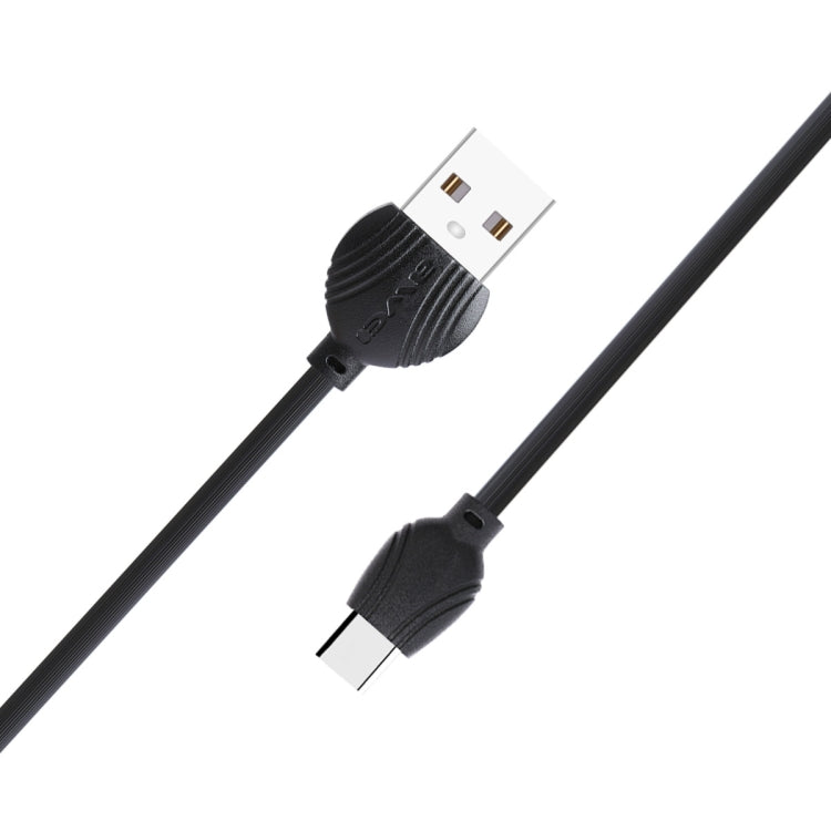 awei CL-62 2 in 1 2.5A USB-C / Type-C Charging + Transmission Aluminum Alloy Double-sided Insertion Data Cable, Length: 1m – Aluminum Alloy, TPU