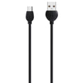 awei CL-62 2 in 1 2.5A USB-C / Type-C Charging + Transmission Aluminum Alloy Double-sided Insertion Data Cable, Length: 1m – Aluminum Alloy, TPU