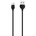 awei CL-62 2 in 1 2.5A USB-C / Type-C Charging + Transmission Aluminum Alloy Double-sided Insertion Data Cable, Length: 1m – Aluminum Alloy, TPU