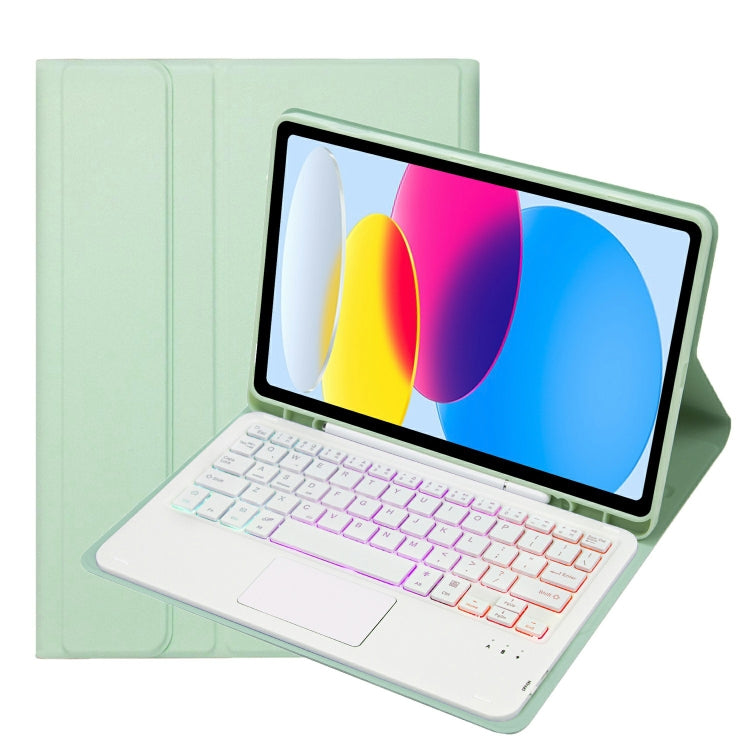 Tablet Case – Leather (iPad 11 2025) #3 A10B-AS Green