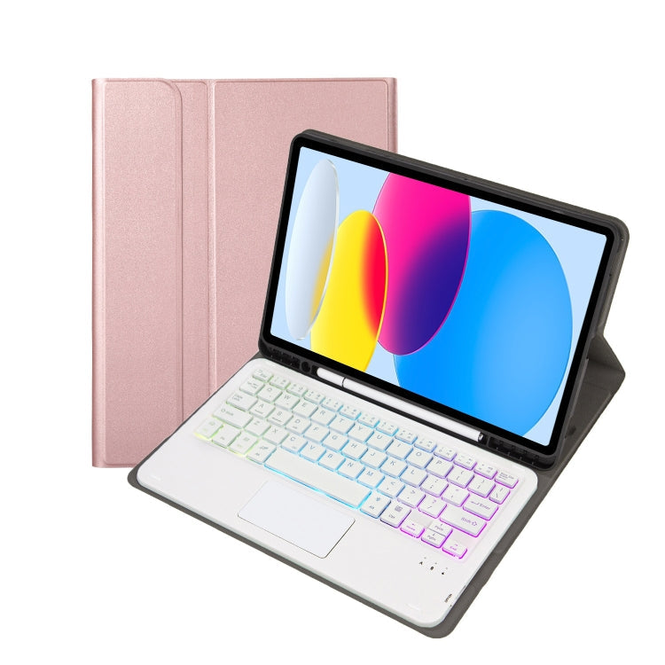 Tablet Case – Leather (iPad 11 2025) #3 A10B-AS Rose Gold