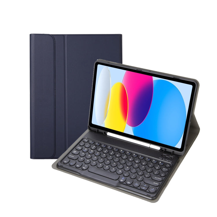Tablet Case – Leather (iPad 11 2025) #4 YA10B Dark Blue