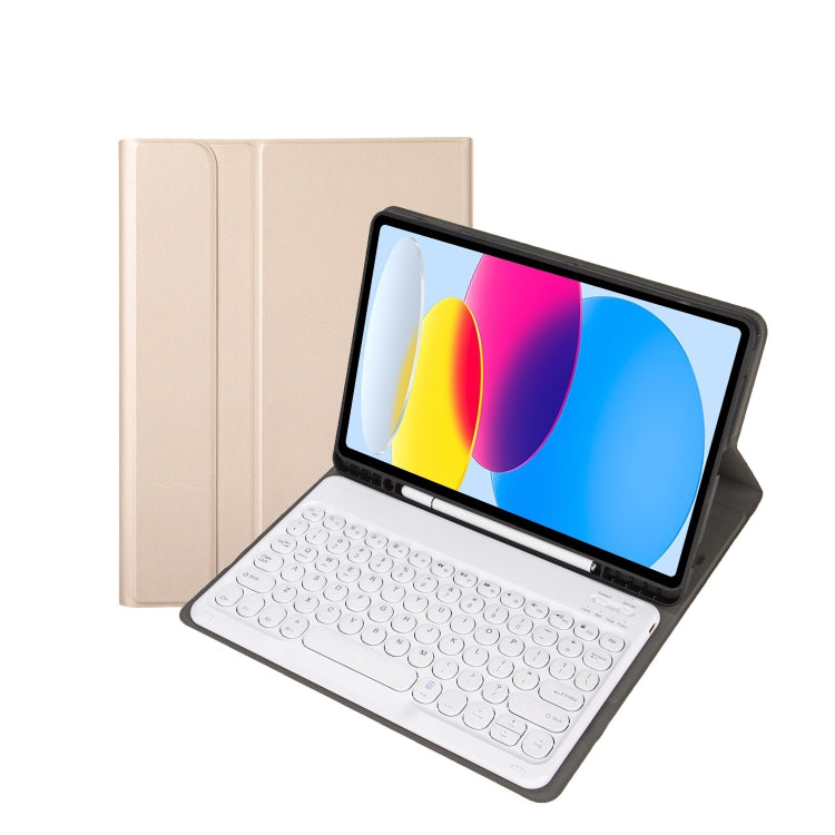 Tablet Case – Leather (iPad 11 2025) #4 YA10B Gold