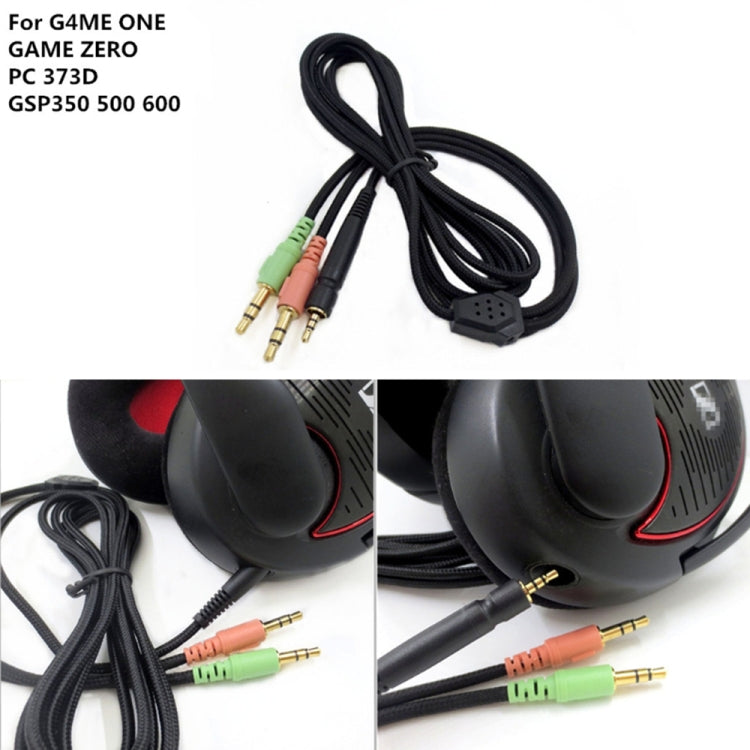 ZS0076 PC Version Gaming Headphone Cable for Sennheiser PC 373D GSP350 GSP500 GSP600 G4ME ONE GAME ZERO, PC Version – Durable Build, Easy to Use