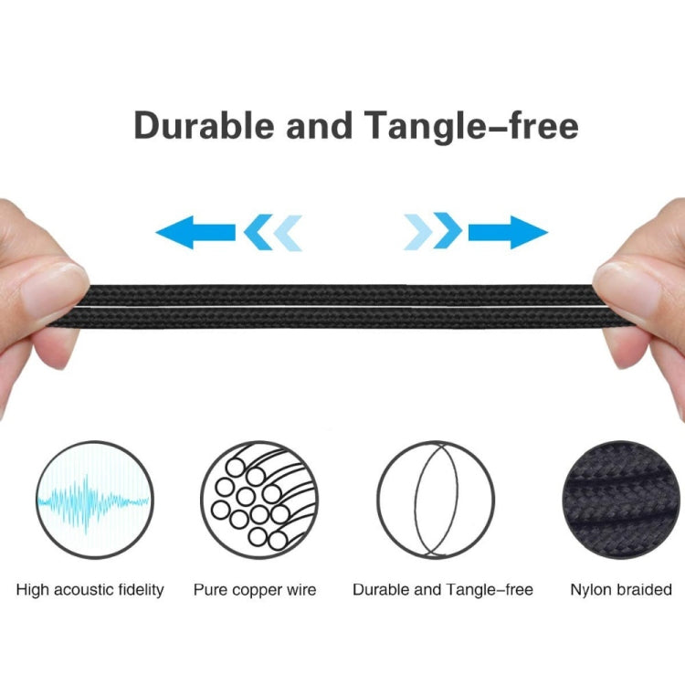 ZS0076 Mobile Version Gaming Headphone Cable for Sennheiser PC 373D GSP350 GSP500 GSP600 G4ME ONE GAME ZERO, Mobile Version – Durable Build, Easy to Use