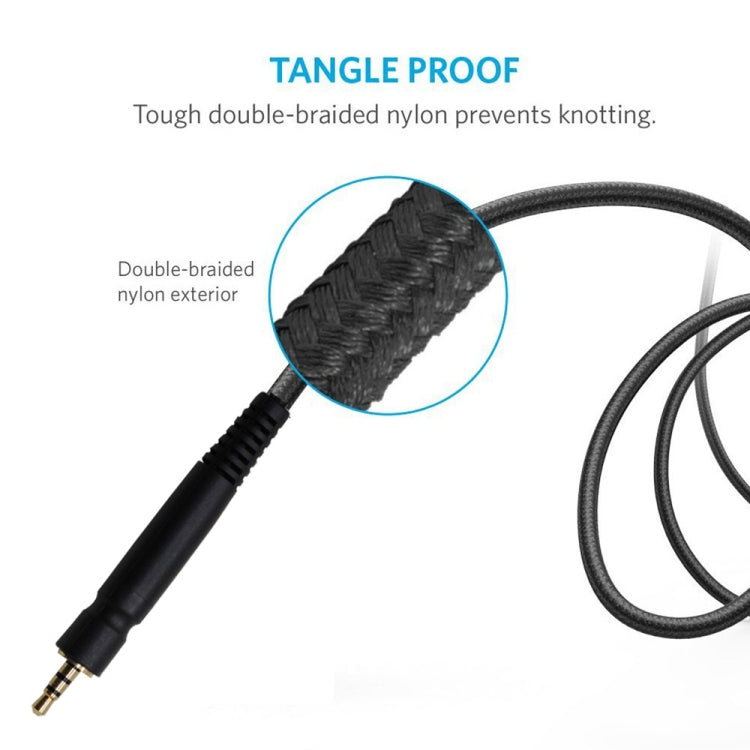 ZS0076 Mobile Version Gaming Headphone Cable for Sennheiser PC 373D GSP350 GSP500 GSP600 G4ME ONE GAME ZERO, Mobile Version – Durable Build, Easy to Use