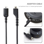 ZS0167 Sound Card Connecting Cable for Steelseries Arctis 3 5 7 Headphones, Sound Card Cable – Durable Build, Easy to Use