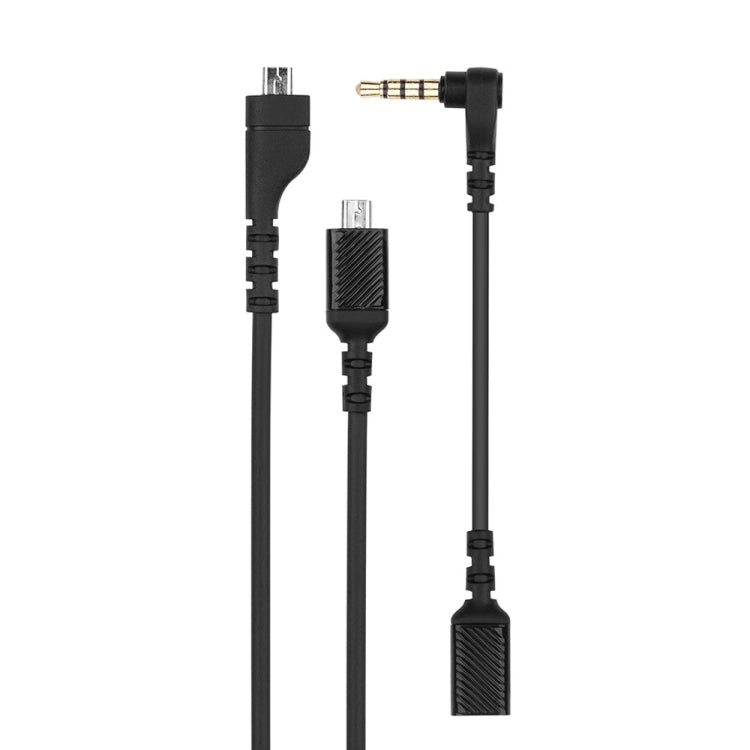ZS0167 Sound Card Connecting Cable + Adapter Cable for Steelseries Arctis 3 5 7 Headphones, Sound Card Cable + Adapter Cable – Durable Build, Easy to Use