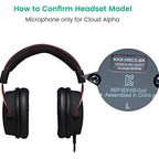 ZS0201 Computer Headset Replacement Microphone for HyperX Cloud Alpha S – Durable Build, Easy to Use