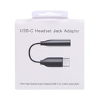 Type-C Male to 3.5mm Female Earphone Adapter Audio Adapter – Durable Build, Easy to Use