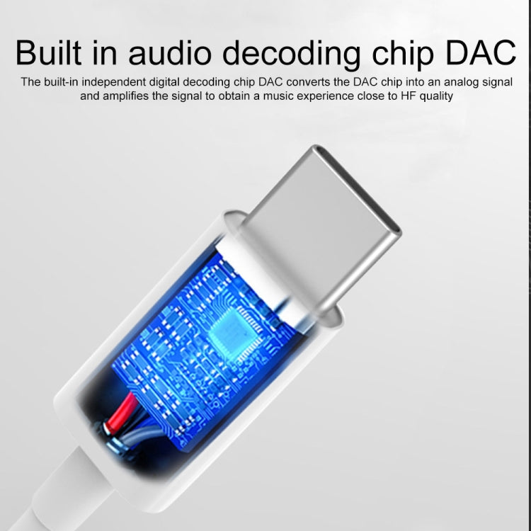 Type-C Male to 3.5mm Female Earphone Adapter Audio Adapter – Durable Build, Easy to Use