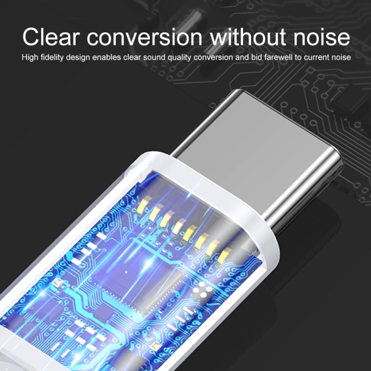 Type-C Male to 3.5mm Female Earphone Adapter Audio Adapter – Durable Build, Easy to Use