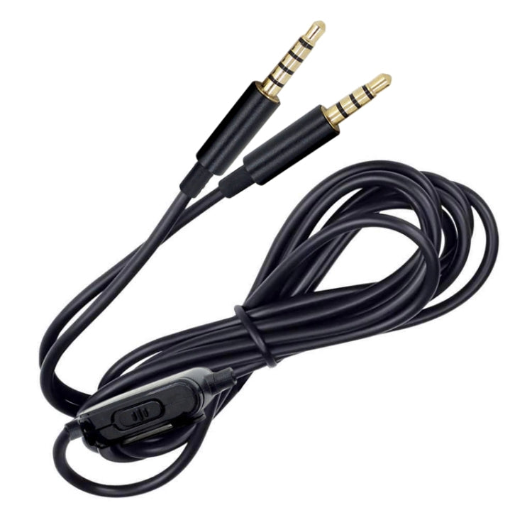 ZS0086 Volume Control Version Gaming Headphone Audio Cable for Logitech Astro A10 A40 A30, Volume Control Version – Durable Build, Easy to Use Volume Control Version