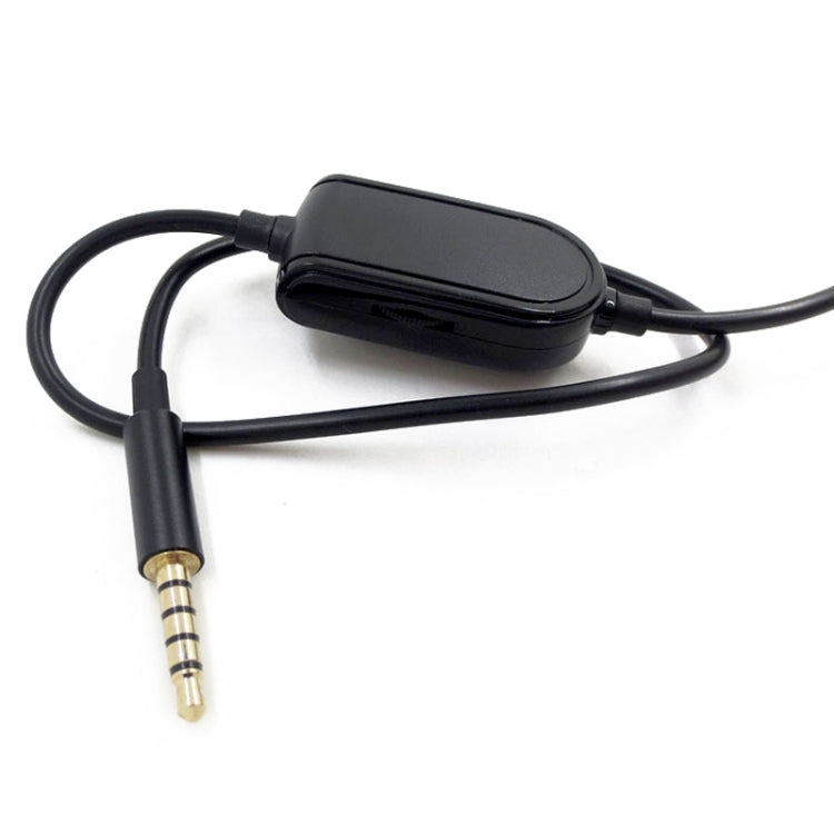 ZS0086 Volume Control Version Gaming Headphone Audio Cable for Logitech Astro A10 A40 A30, Volume Control Version – Durable Build, Easy to Use