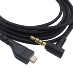 ZS0169 USB Braided Headphone Audio Cable for SteelSeries Arctis 3 / 5 / 7 / Pro, ZS0169 – Durable Build, Easy to Use