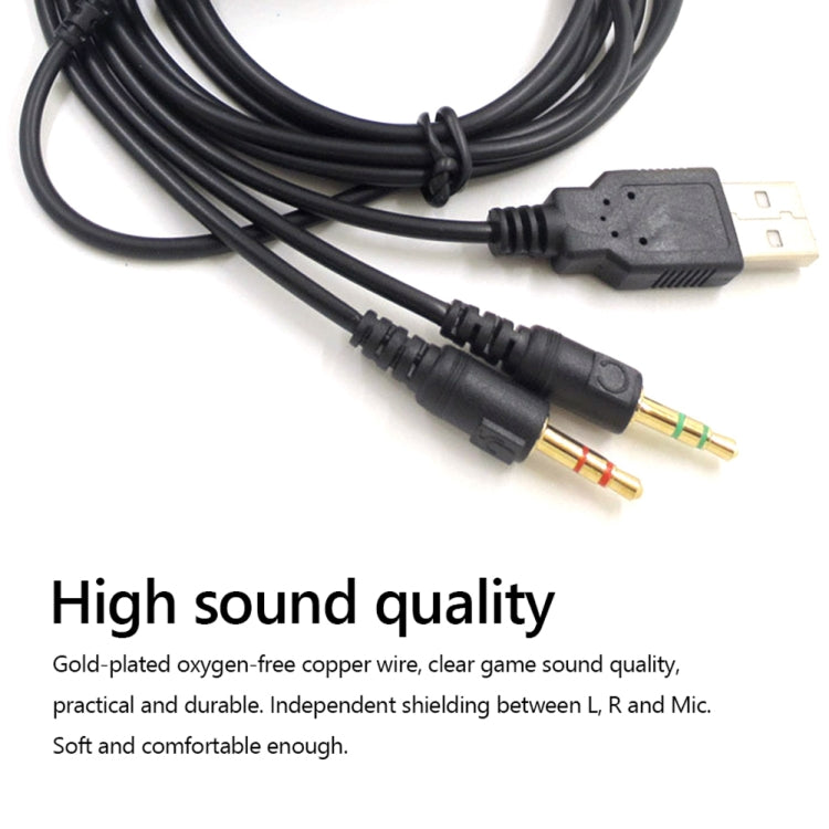 ZS0224 3-Prong Headphone Audio Cable for SteelSeries Arctis 3 / 5 / 7 / Pro, ZS0224 – Durable Build, Easy to Use