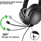 ZS0242 Gaming Headphone Cable for BOSE QC45 – Durable Build, Easy to Use