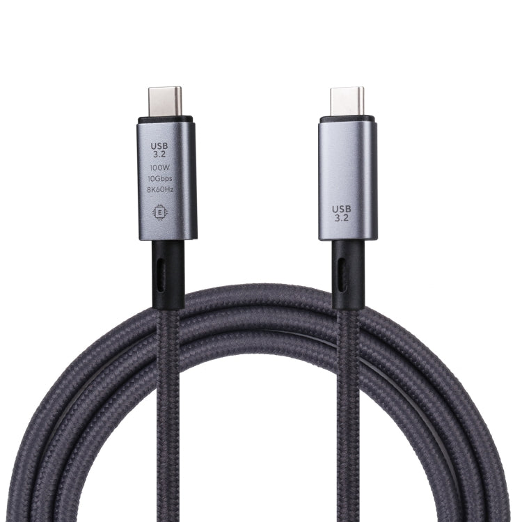 10Gbps 8K USB-C/Type-C to USB-C/Type-C Video Cable Compatible with USB 3.2, Length: 1m, 10Gbps Type-C to Type-C – Data Transmission 10Gbps Type-C to Type-C