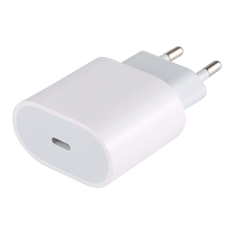 20W Type-C / USB-C PD Fast Charging Power Adapter, US Plug, 20W 0.5A US Plug, 20W EU Plug – Fast Charging, TPU