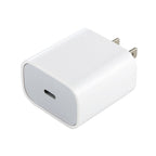 20W Type-C / USB-C PD Fast Charging Power Adapter, US Plug, 20W 0.5A US Plug, 20W EU Plug – Fast Charging, TPU
