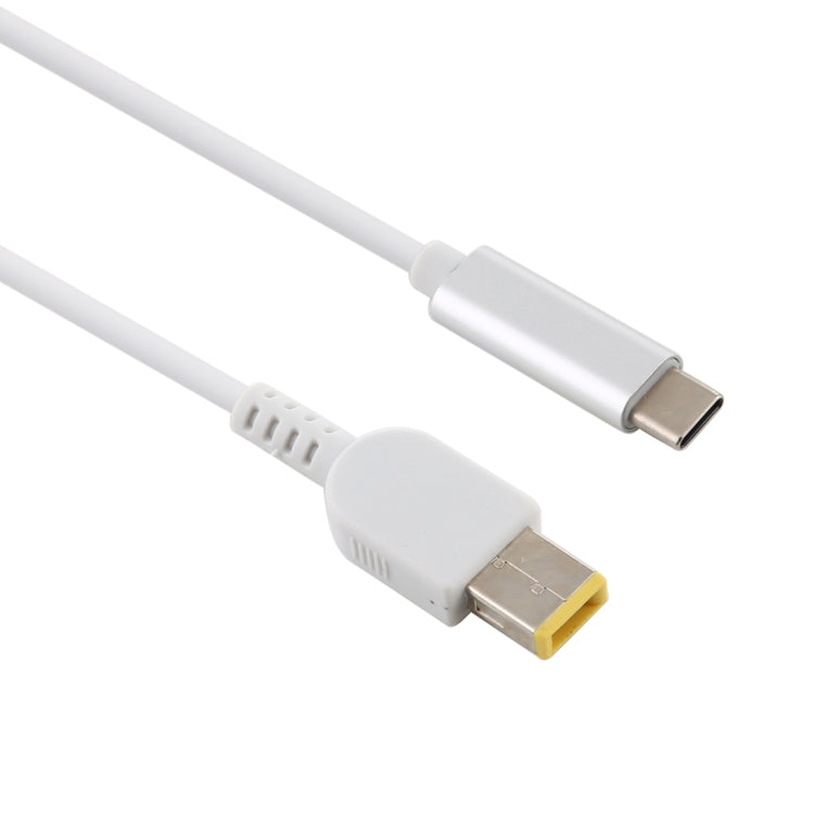 USB-C / Type-C to Big Square Male Laptop Power Charging Cable for Lenovo, Cable Length: about 1.5m, Type-C to Big Square – Data Transmission