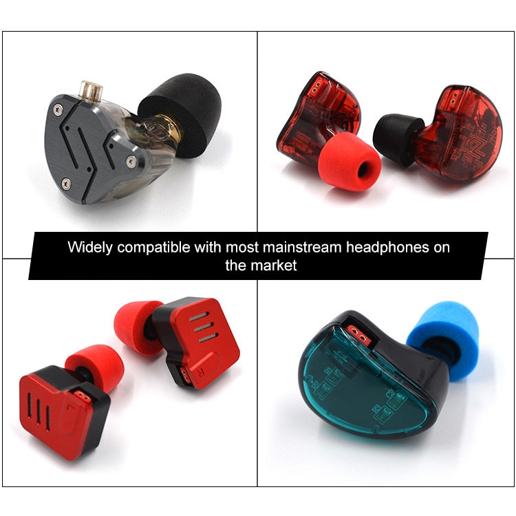 A Pair KZ Soft Memory Foam Earbuds For All In-Ear Earphone