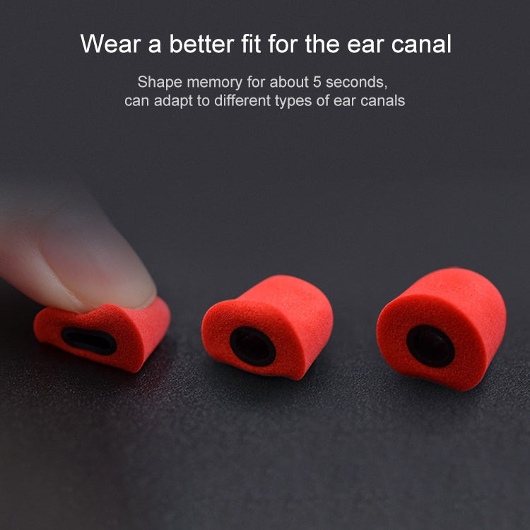 A Pair KZ Soft Memory Foam Earbuds For All In-Ear Earphone