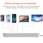 LDNIO SC3301 3 x USB Ports Travel Home Office Socket, Cable Length: 1.6m, US Plug, SAS8610AUS, SAS8610BUS, SAS8610EU, SAS8610UK