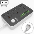 LDNIO SC3604 6 x USB Ports Multi-function Travel Home Office Socket, Cable Length: 2m, US Plug, SAS8611AUK, SAS8611AUS, SAS8611BUK, SAS8611BUS, SAS8611EU SAS8611EU