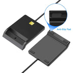 ROCKETEK SCR1 CAC ID SIM Chip Smart Card Reader, SCR1 – Durable Build, Easy to Use