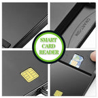 ROCKETEK SCR1 CAC ID SIM Chip Smart Card Reader, SCR1 – Durable Build, Easy to Use
