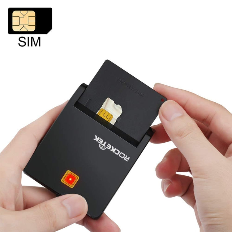 ROCKETEK SCR1-C CAC ID SIM Chip Smart Card Reader, SCR1-C – Durable Build, Easy to Use