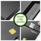ROCKETEK SCR1-C CAC ID SIM Chip Smart Card Reader, SCR1-C – Durable Build, Easy to Use