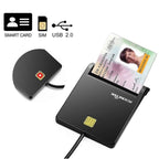 ROCKETEK SCR1-C CAC ID SIM Chip Smart Card Reader, SCR1-C – Durable Build, Easy to Use