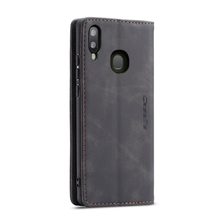 CaseMe-013 Multifunctional Retro Frosted Horizontal Flip Leather Case for Galaxy A20 / A30, with Card Slot & Holder & Wallet, For Galaxy A20 / A30