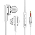 QKZ CK3 HIFI In-ear Four-unit Music Headphones White