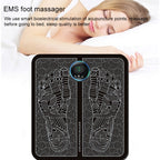 EMS Micro-current Smart Foot Pad Foot Massage Physical Therapy (Rechargeable Version), Rechargeable Version