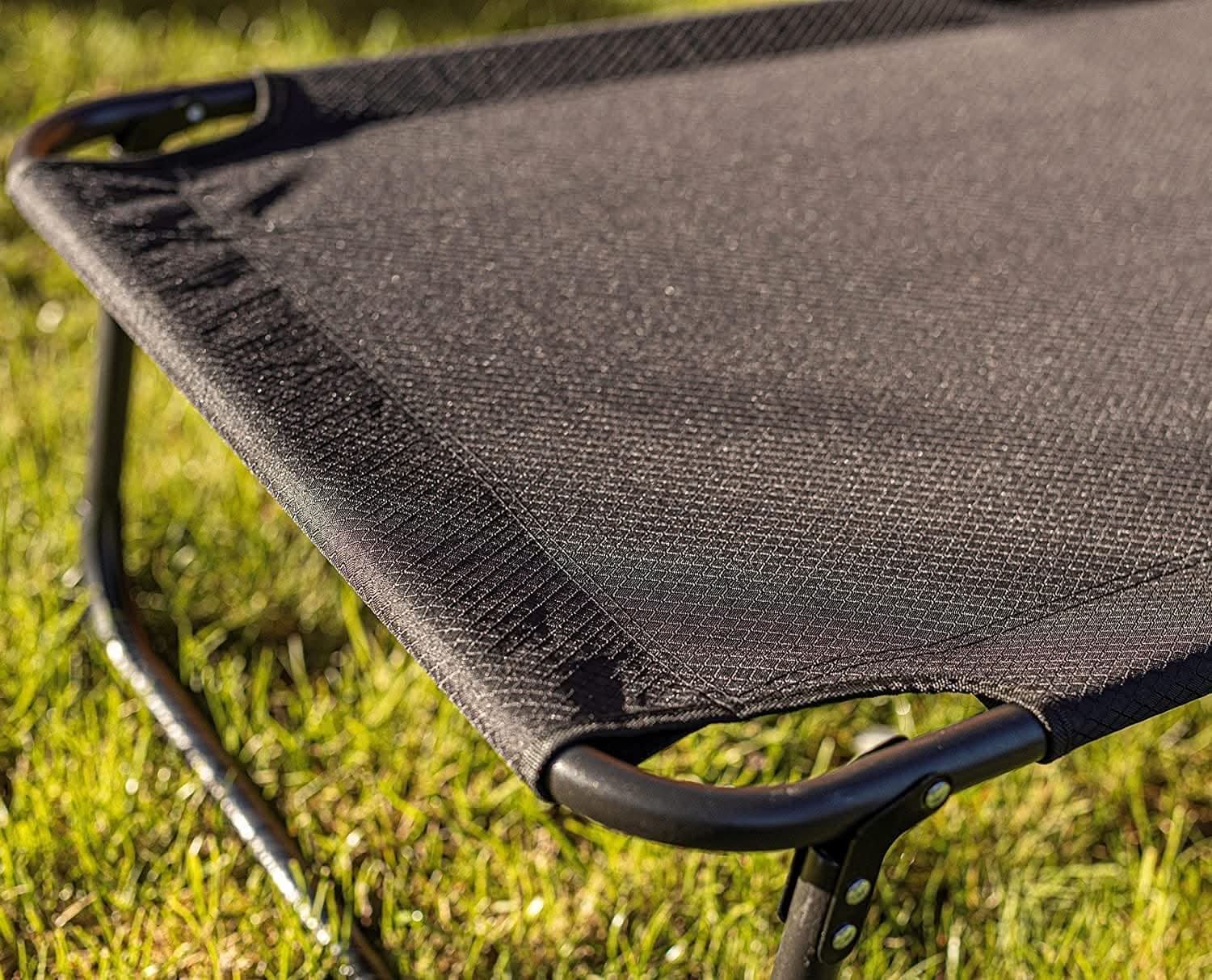 Folding Sun Lounger with Canopy (Set of 2)