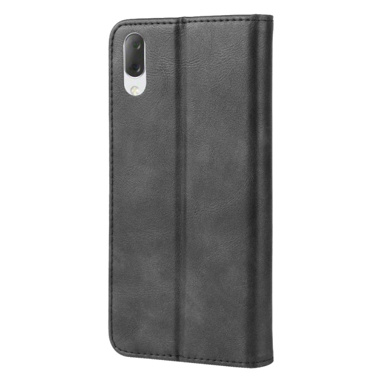 Magnetic Snap Retro Crazy Horse Texture Horizontal Flip Leather Case for Sony Xperia L3, with Holder & Card Slots & Photo Frame – Magnetic, Card Slot, Flip, For Sony Xperia L3