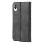Magnetic Snap Retro Crazy Horse Texture Horizontal Flip Leather Case for Sony Xperia L3, with Holder & Card Slots & Photo Frame – Magnetic, Card Slot, Flip, For Sony Xperia L3