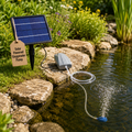 Solar Powered Pond Air Pump & Oxygenator for Garden Ponds, Fish Tanks & Outdoor Water Features