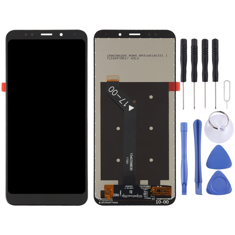 LCD Screen and Digitizer Full Assembly for Xiaomi Redmi 5 Plus – Durable Build, Easy to Use, For Redmi 5 Pus, For 5 Pus For Redmi 5 Pus Black