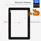 Touch Panel Digitizer for ASUS Pad MeMO FHD 10 / ME301 / ME302 / ME302C / ME302KL / K005 / 5449N / K00A – Durable Build, Easy to Use, For MeMO FHD 10