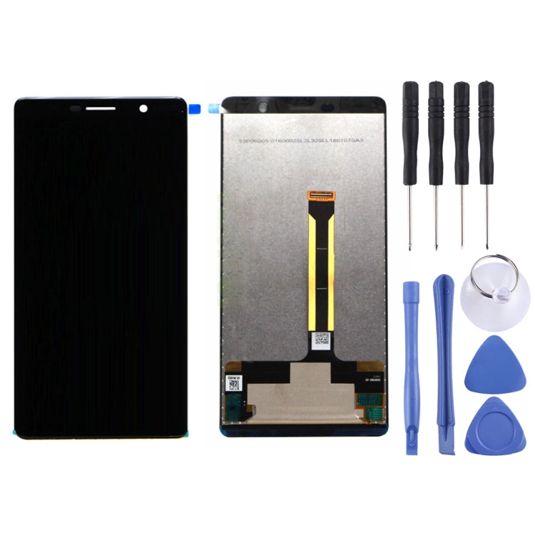 LCD Screen and Digitizer Full Assembly for Nokia 7 Plus / E9 Plus – Durable Build, Easy to Use, For Nokia 7 Plus For Nokia 7 Plus